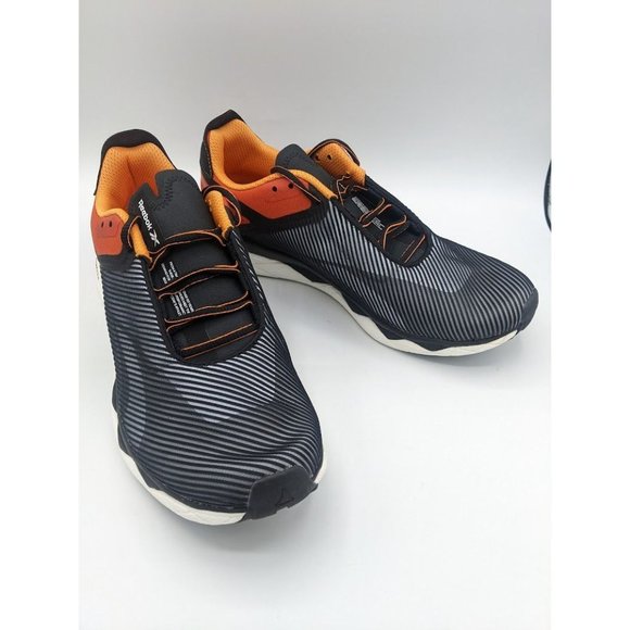 Reebok Men\'s Floatride Panthea Running Shoes Size 8 FU8084 Unisex Orange BLK NEW